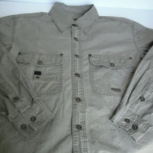 Kakadu 100% Cotton Canvas Long Sleeve Shirt